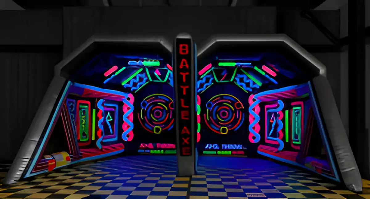 Black Light Battle Axe Interactive Game