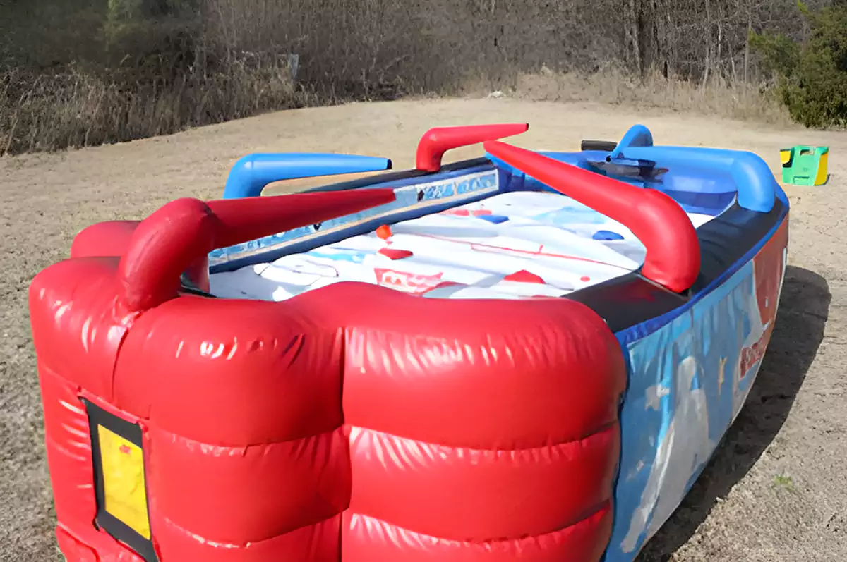 Face-Off Interactive Air Hockey Game