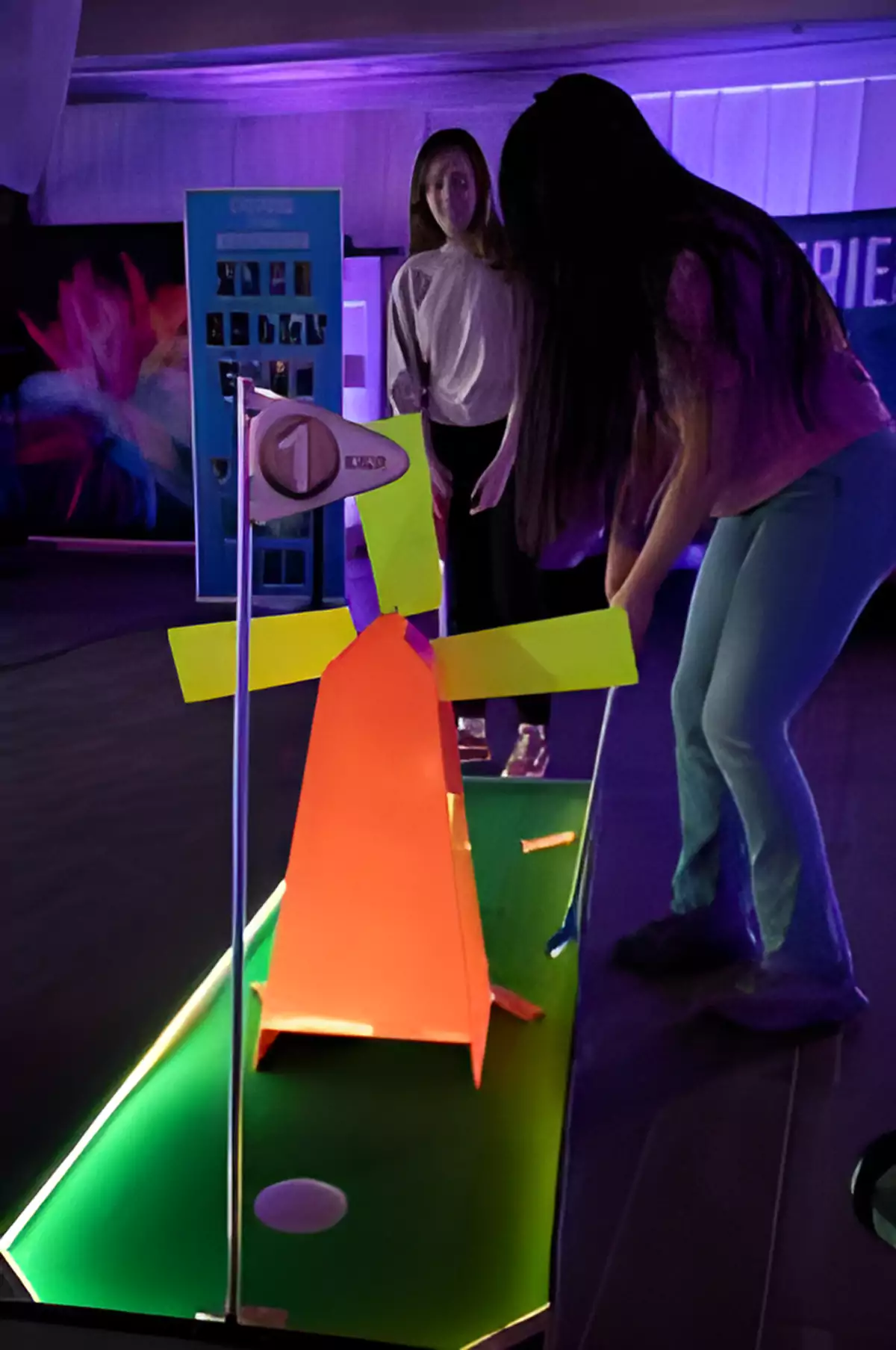 Glo Golf (9 Holes) Interactive Game