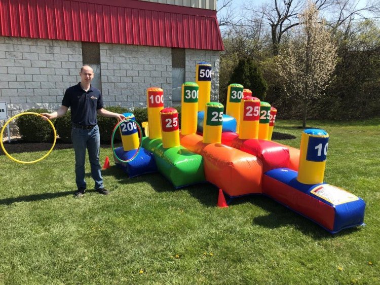 Hula Hoop Toss Inflated Games