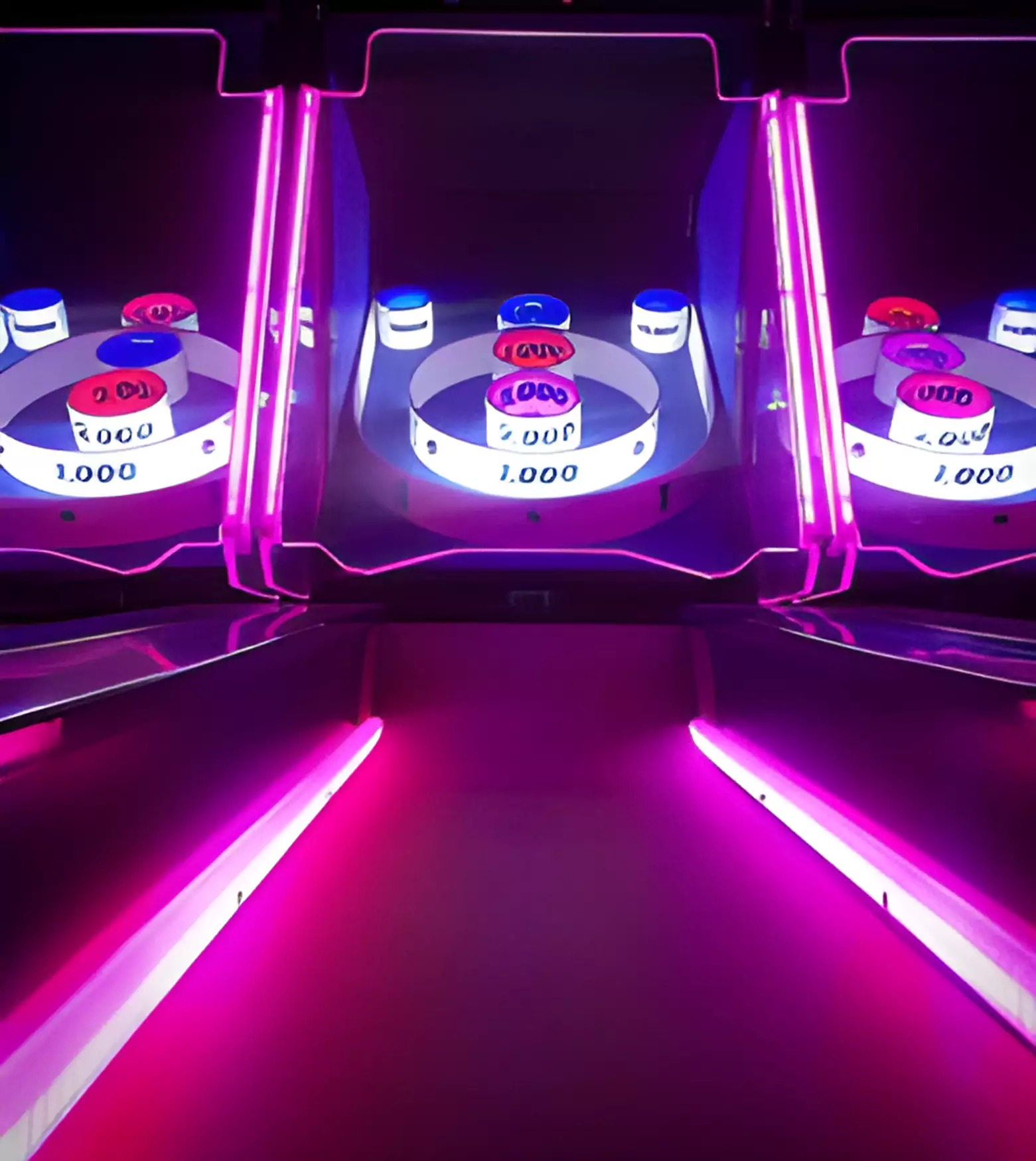 LED Skeeball Arcade Game