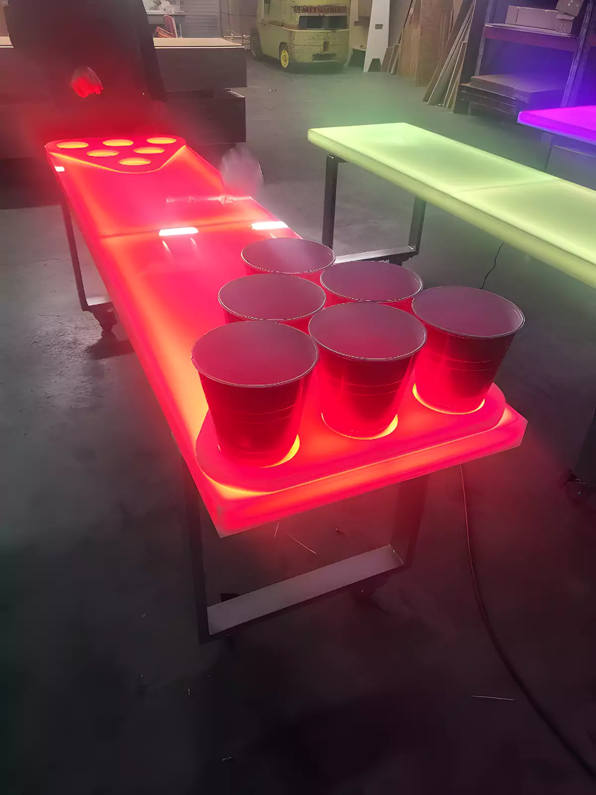 LED Beer Pong Table - The Arcade People