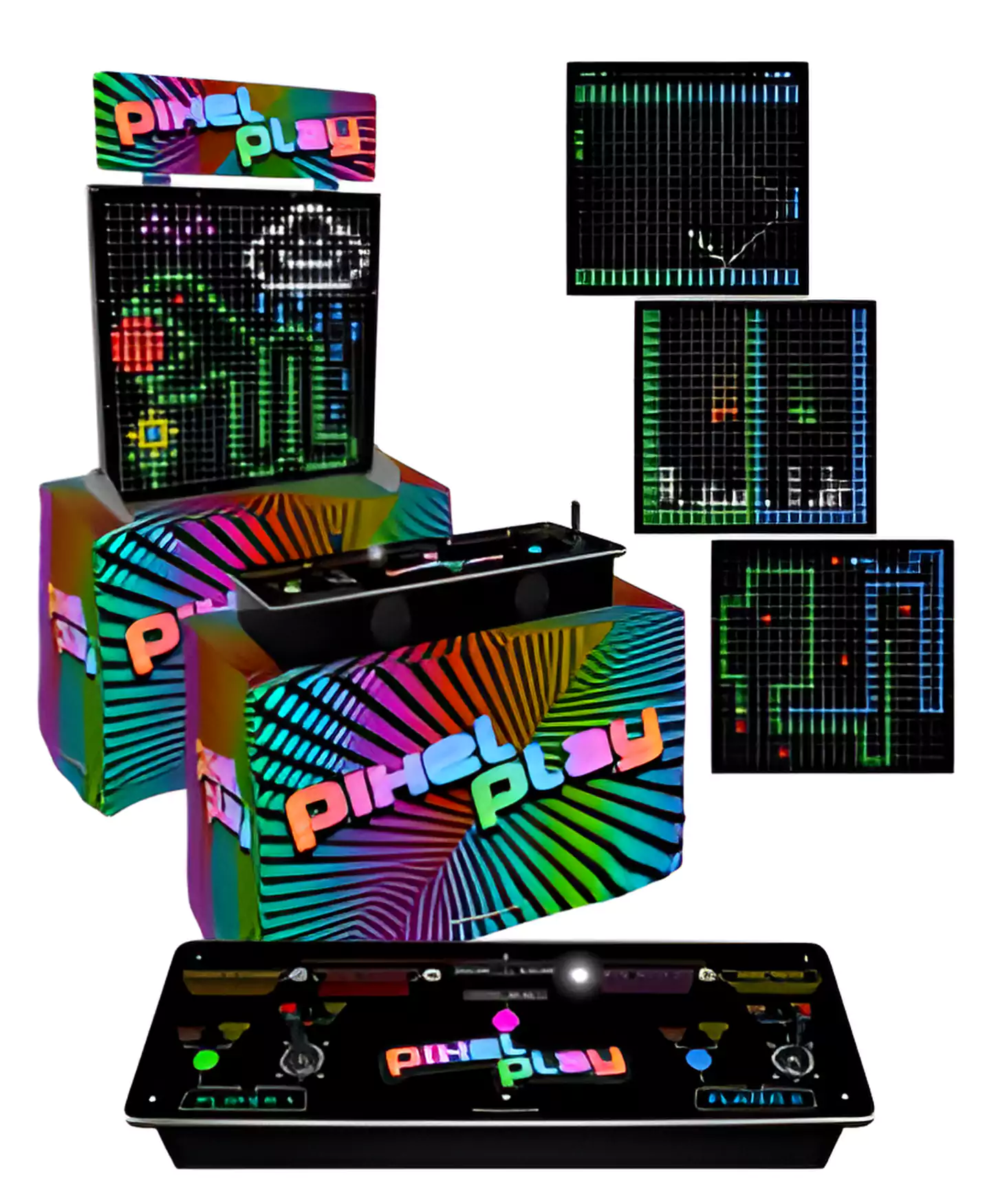 Pixel Play Arcade Game