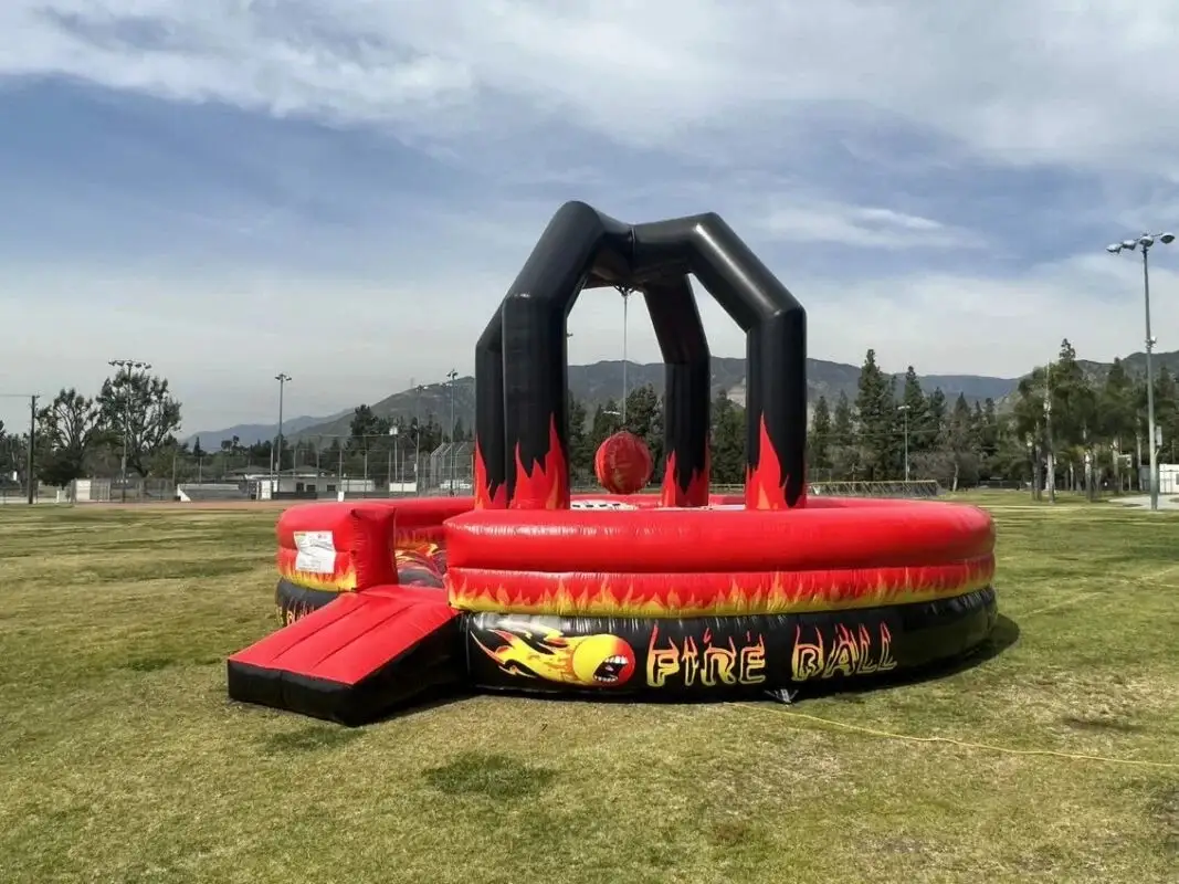 Fire Ball Inflatable Game Rental